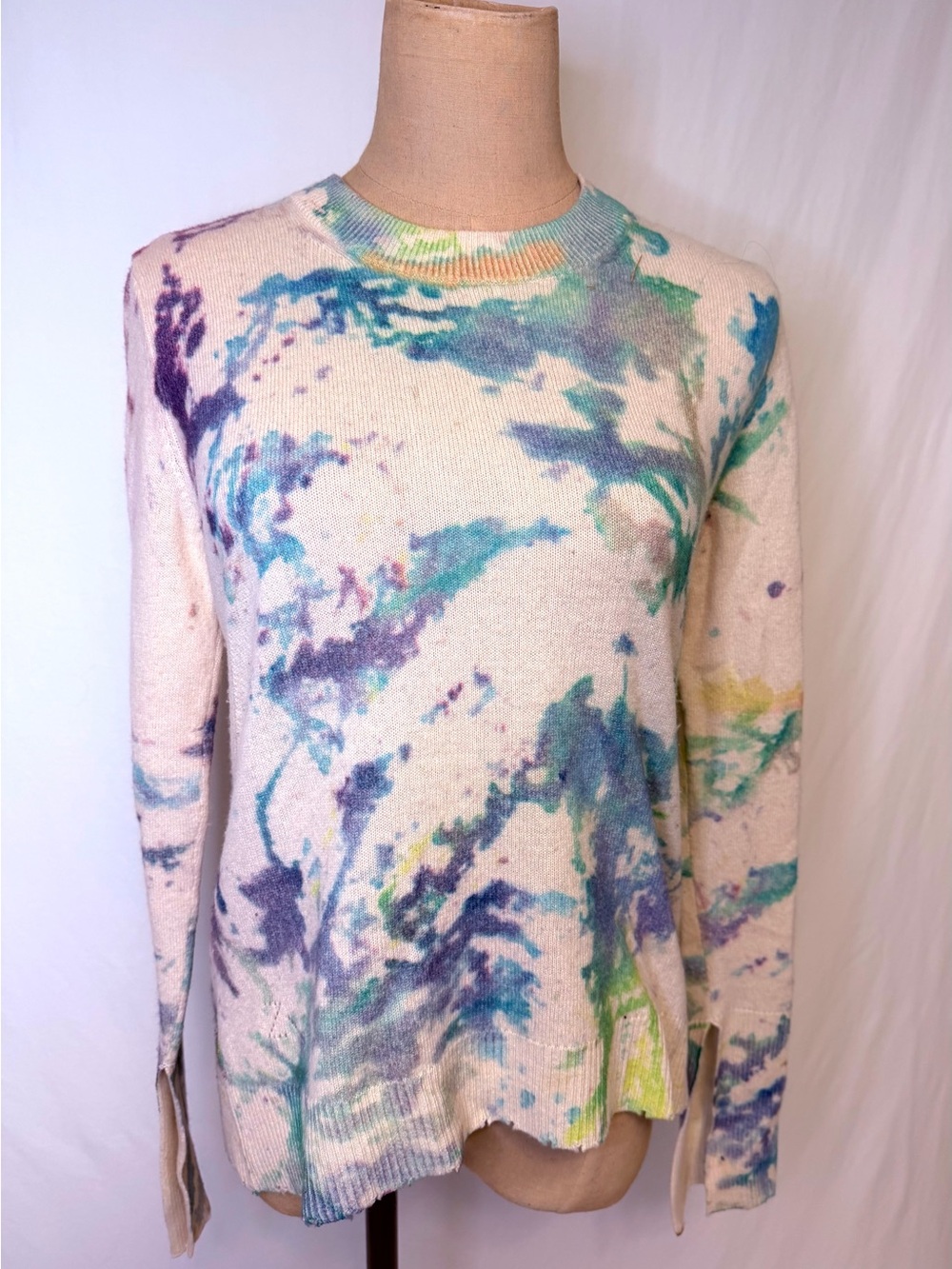 Zadig & Voltaire Cashmere Tie Dye Sweater